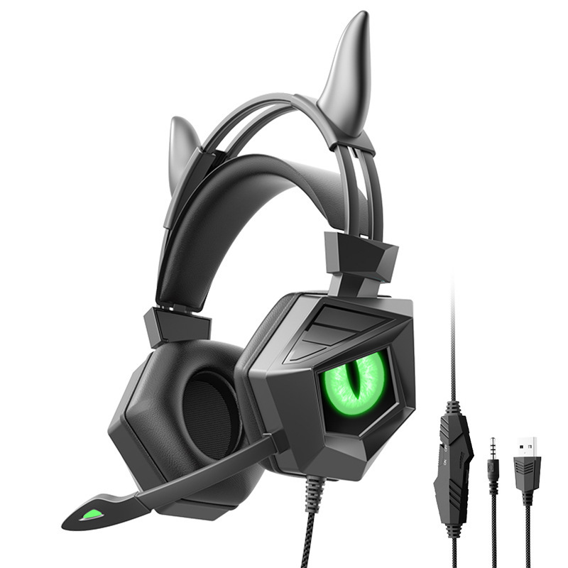 Wired Earphone Mic - 3,5mm USB kabel gebundenes gesteuertes Headset