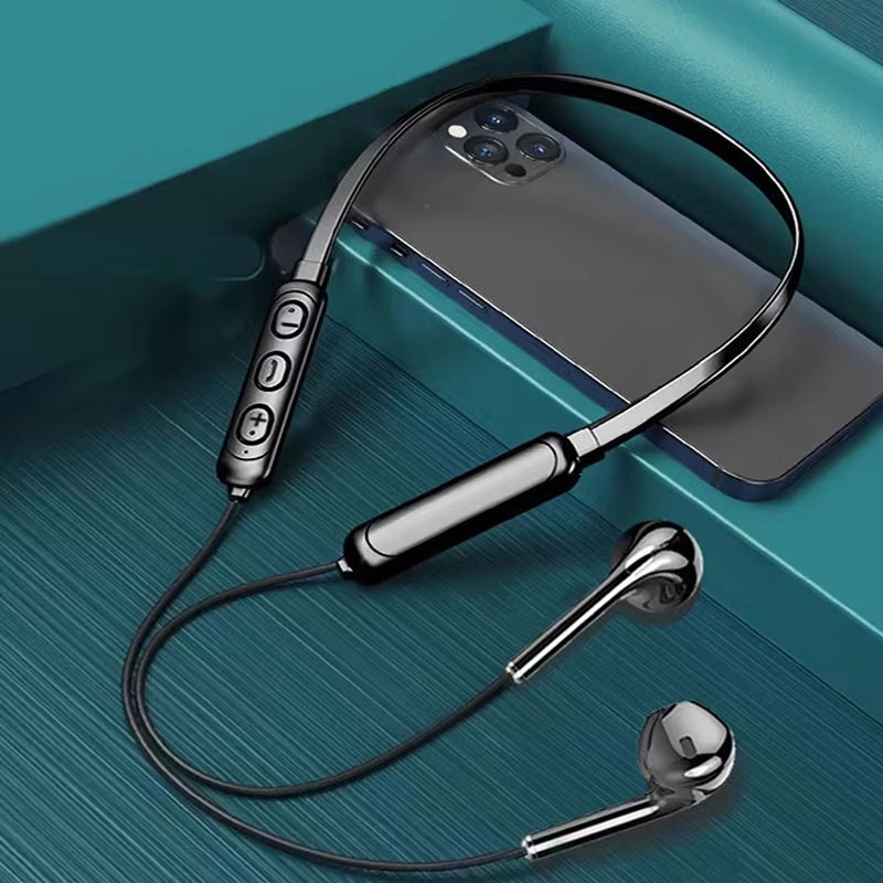 Bluetooth Headset On Ear - Um den Hals hängendes Bluetooth-Headset, HD-Mikrofon