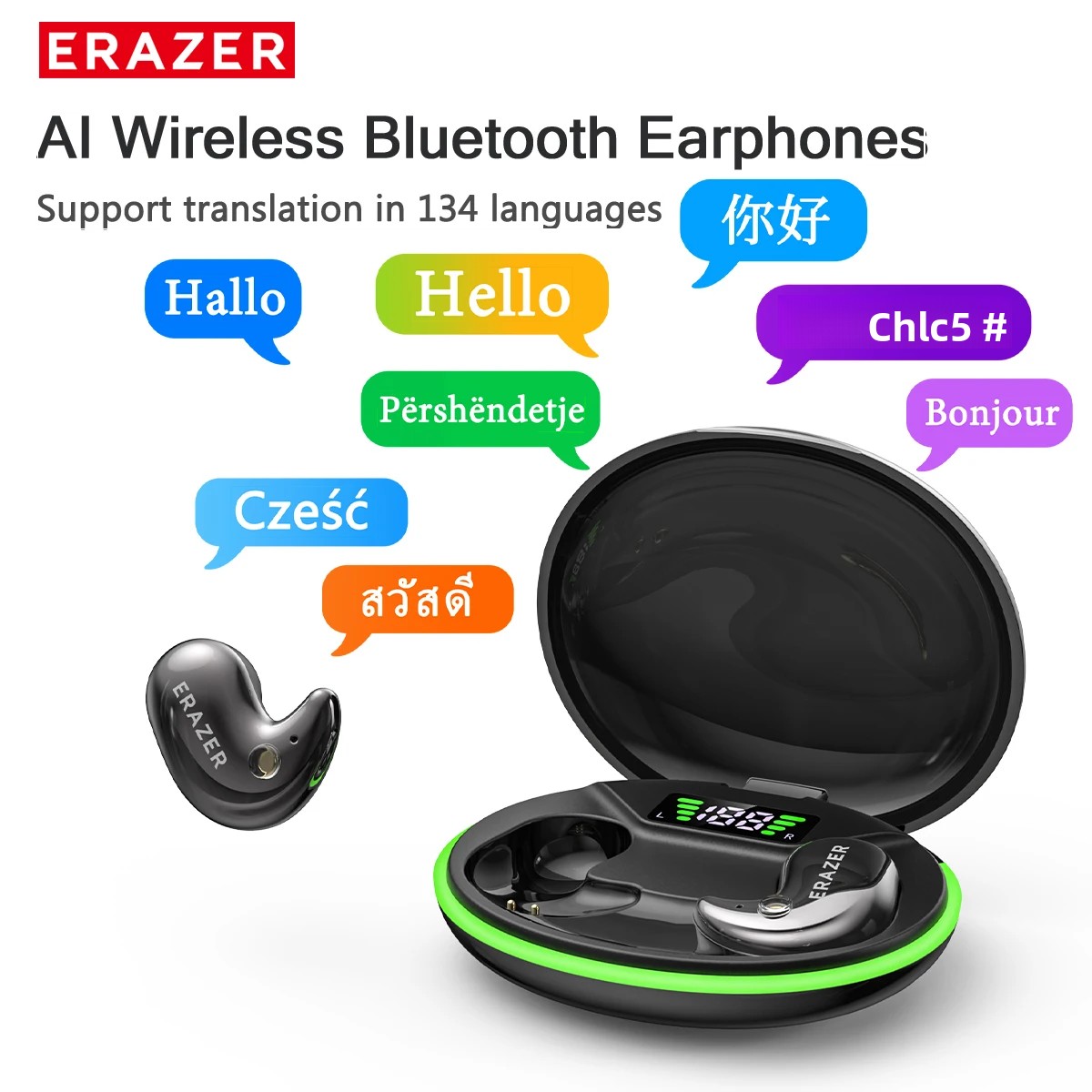 Usb C Earphone - EARZER XF58 In-Ear Bluetooth-Kopfhörer mit Mikrofon,