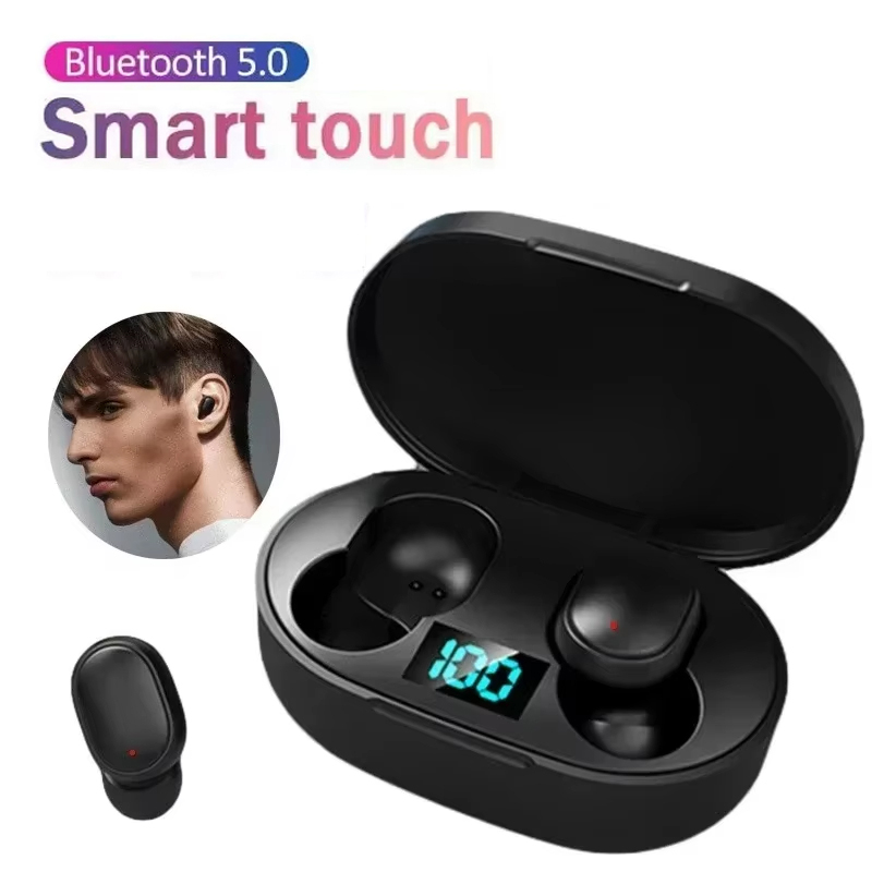 Bluetooth Headset On Ear - A6S TWS Kopfhörer Drahtloses Bluetooth-Headset Touch-Control-Ohrhörer